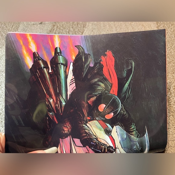 Shin Kamen Rider x Family Mart Clear File Folder Batta Augment 02 Japan Exclusiv - Picture 5 of 6